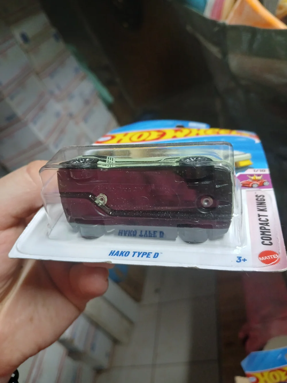 green Hot Wheels Hako Type D diecast car from the 2026 Compact Kings series (col